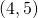 (4, 5)