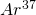 Ar^{37}