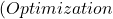 (Optimization