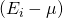 &beta;(E_i - \mu)