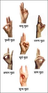 Read more about the article पंचतत्त्वांशी संबंधित मुद्रा (Panchtattva mudras)
